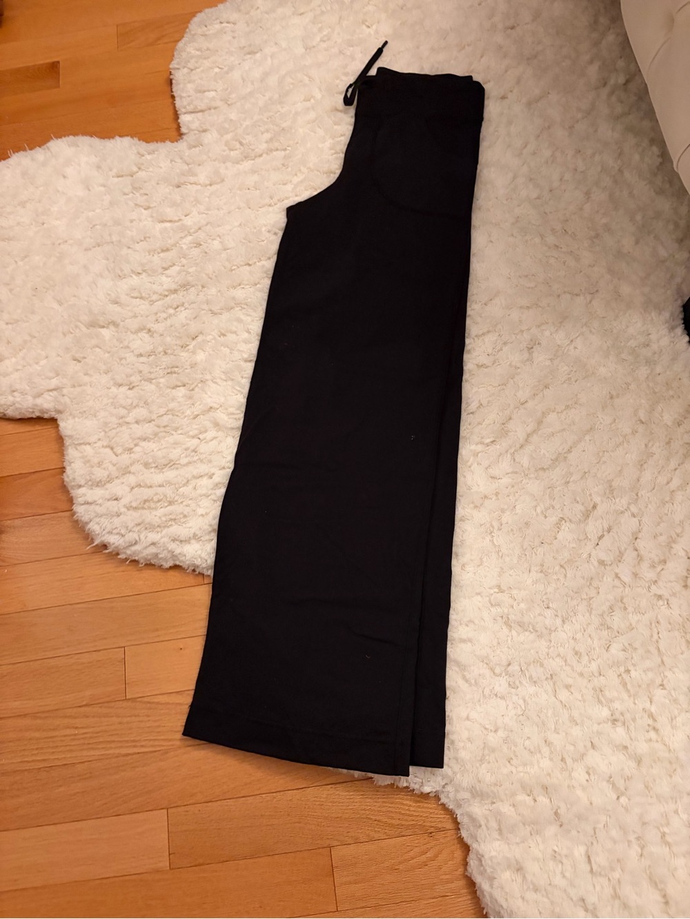 lululemon athletica Black Wide-Leg Drawstring Pants